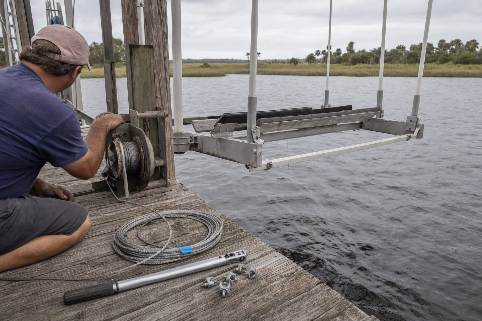 boat lift repair in Jacksonville, FL