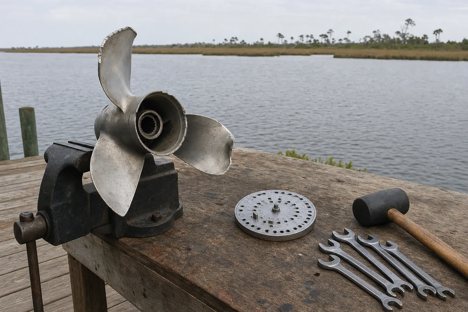 boat propeller repair in Jacksonville, FL