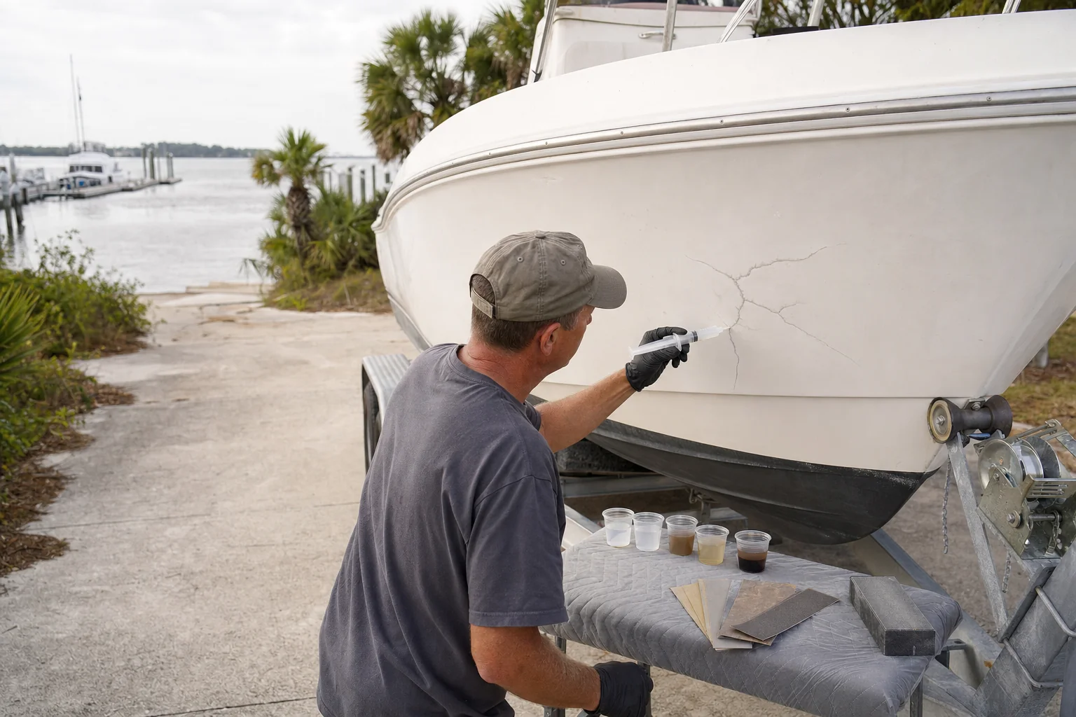 gelcoat repair in Jacksonville, FL