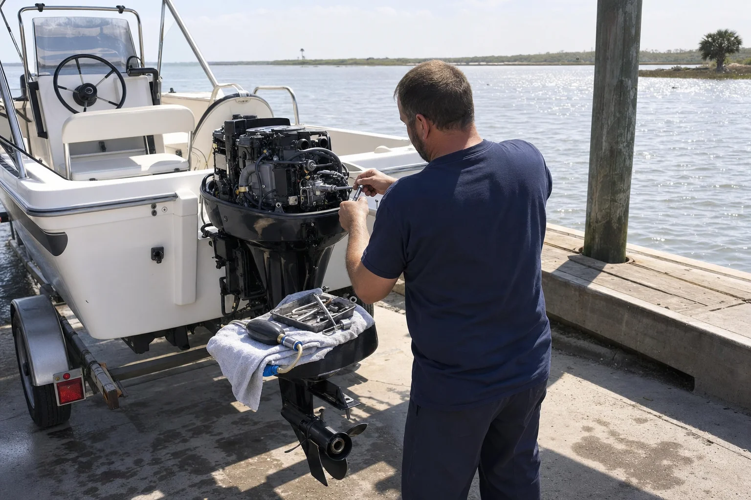 tohatsu outboard repair in Jacksonville, FL